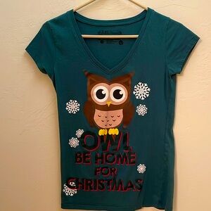 LOL Vintage brand women’s size Medium green short sleeve shirt